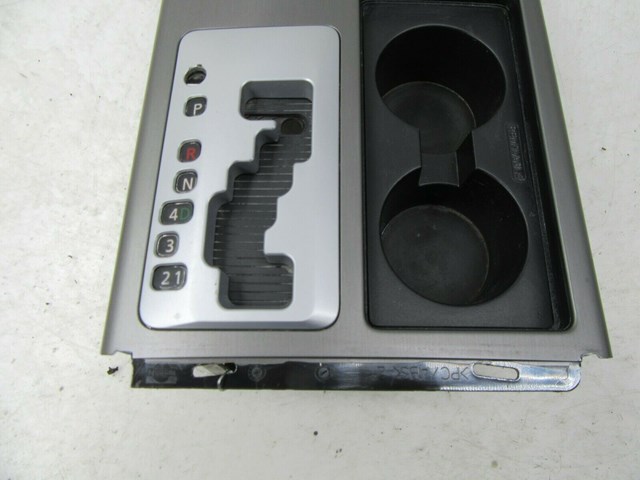 2008-2015 NISSAN ARMADA OEM CENTER CONSOLE CUP HOLDER SHIFTER TRIM SURROUND 