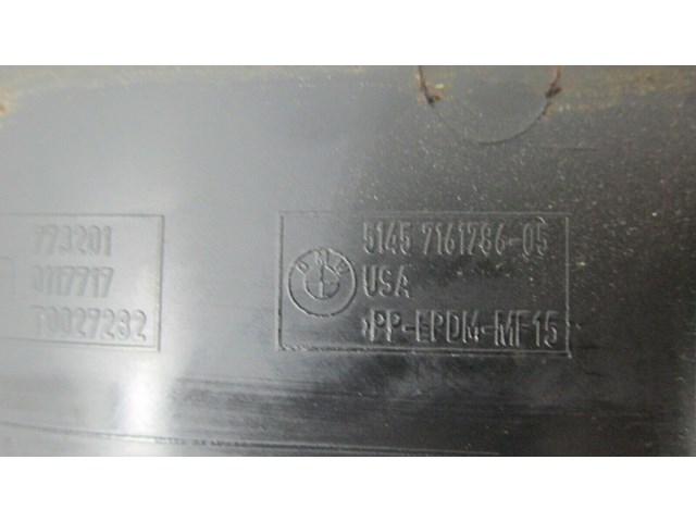 2007-2010 BMW X5 E70 OEM RIGHT FRONT PASSENGER SIDE UNDER DASH TRIM COVER  