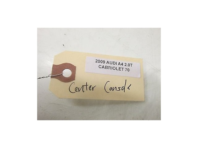 2009 AUDI A4 CABRIOLET 2.0T OEM CENTER CONSOLE CUP HOLDER 8E0 862 533 D