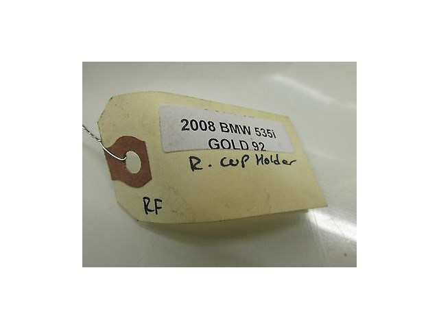 2008-2010 BMW 528i 535i E60 OEM RIGHT FRONT RIGHT SIDE CUP HOLDER MOUNT BRACKET