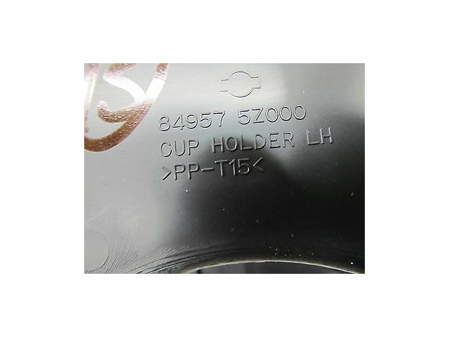 2004-2006 NISSAN QUEST OEM LEFT REAR BACK CUP HOLDER 84957 5Z000