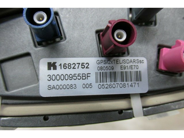 2007-2010 BMW X5 E70 OEM ROOF SHARK FIN ANTENNA MODULE 