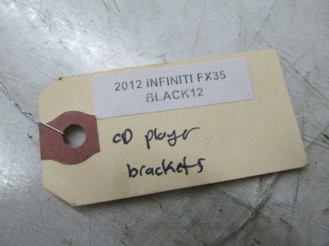 2009-2016 INFINITI FX35 QX70 OEM CD PLAYER RECEIVER RADIO BRACKETS MOUNTS 