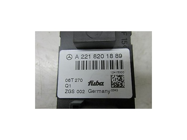 2007-2009 MERCEDES S600 W221 OEM PARASITIC STOPPER ANTENNA MODULE 