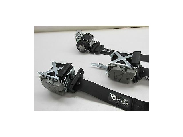 2006-2008 BMW 330i 335i 328i E90 OEM REAR SEAT BELT BLACK COLOR COMPLETE SET 3
