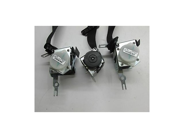 2006-2008 BMW 330i 335i 328i E90 OEM REAR SEAT BELT BLACK COLOR COMPLETE SET 3