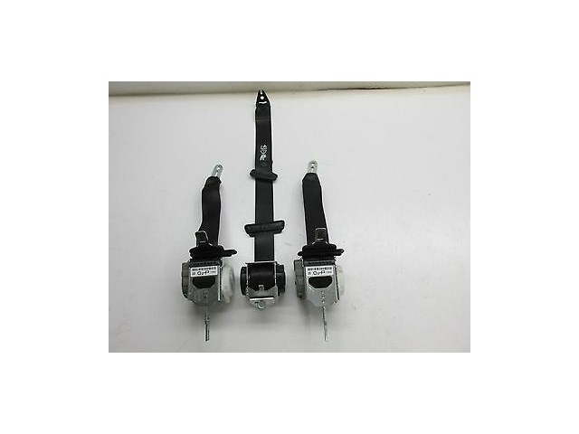 2006-2008 BMW 330i 335i 328i E90 OEM REAR SEAT BELT BLACK COLOR COMPLETE SET 3