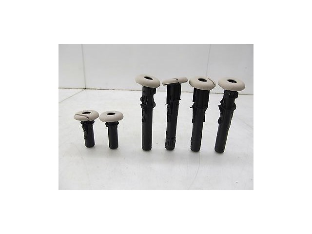 2011-2013 BMW 550i 535i F10 OEM REAR SEAT HEADREST SLEEVE INSERTS SET