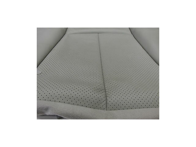 2007-2008 INFINITI G35 SEDAN OEM RIGHT REAR SEAT UPPER CUSHION SKIN GRAY LEATHER