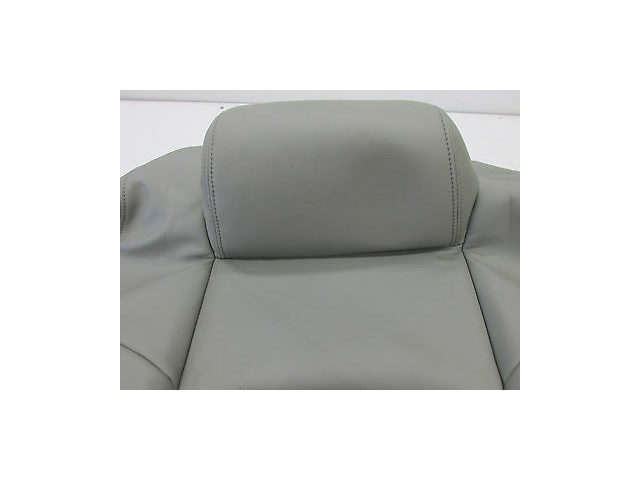 2007-2008 INFINITI G35 SEDAN OEM RIGHT REAR SEAT UPPER CUSHION SKIN GRAY LEATHER