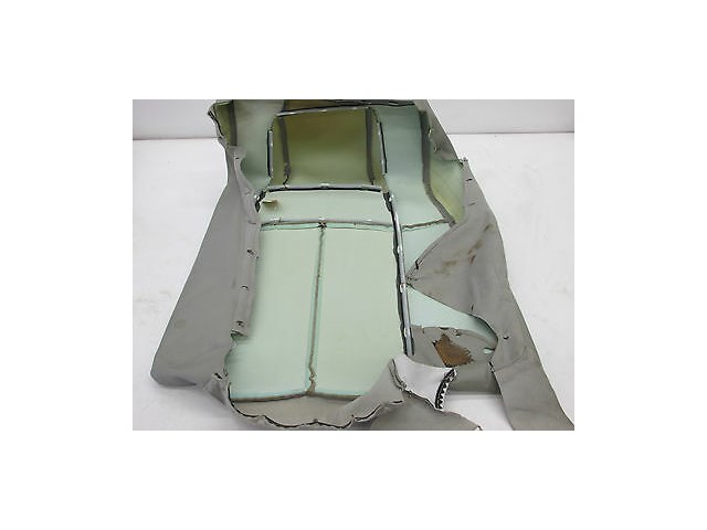 2007-2008 INFINITI G35 SEDAN OEM RIGHT REAR SEAT UPPER CUSHION SKIN GRAY LEATHER