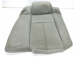 2007-2008 INFINITI G35 SEDAN OEM RIGHT REAR SEAT UPPER CUSHION SKIN GRAY LEATHER