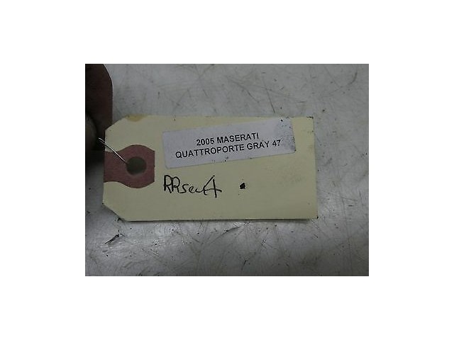 2004-2008 MASERATI QUATTROPORTE M139 OEM LEFT REAR SEAT BELT BUCKLE 