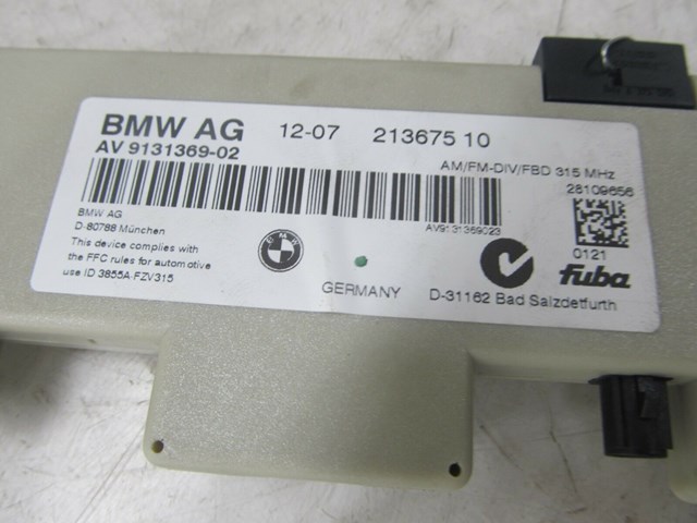2007-2010 BMW 328xi E90 OEM REAR ROOF ANTENNA RECEIVER BOOSTER 213675 10