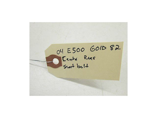 2003-2006 MERCEDES BENZ E500 W211 OEM CENTER REAR SEAT BELT ASSEMBLY