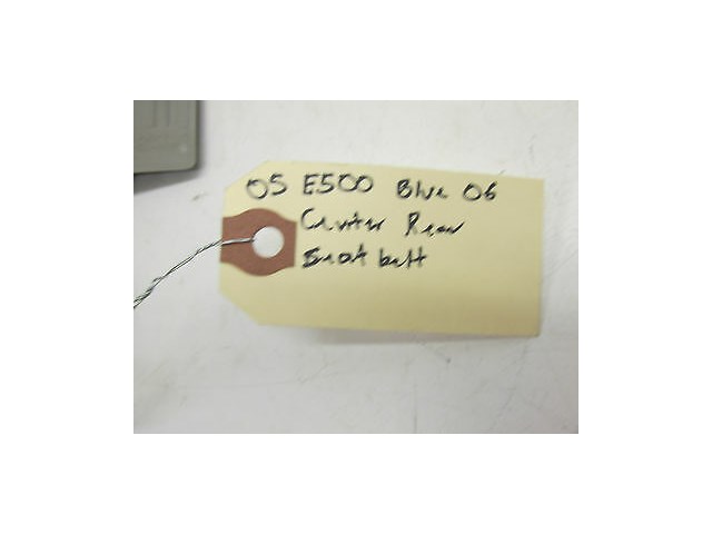 2003-2006 MERCEDES BENZ E500 W211 OEM CENTER REAR SEAT BELT ASSEMBLY