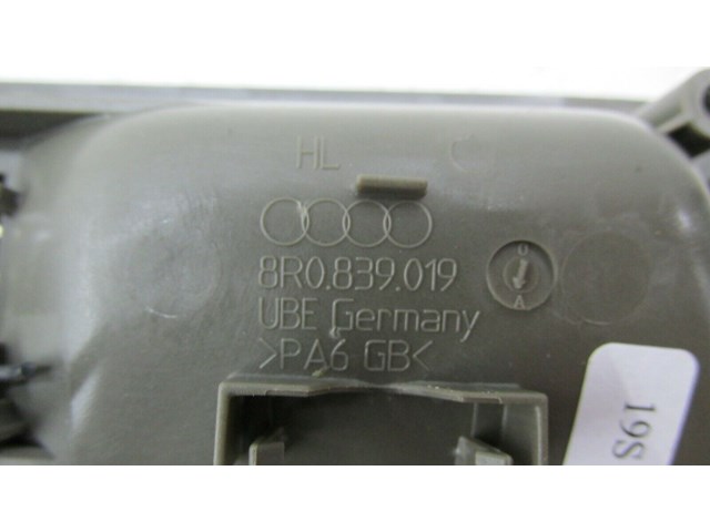 2009-2012 AUDI Q5 8R OEM LEFT REAR DOOR INTERIOR DOOR HANDLE       