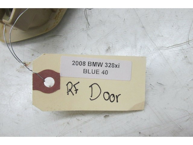 2007-2010 BMW 328xi E90 OEM RIGHT FRONT INTERIOR DOOR HANDLE 7 144 546 