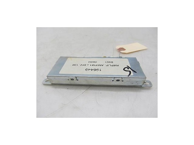 2004-2008 MASERATI QUATTROPORTE M139 OEM RIGHT REAR ANTENNA AMP AMPLIFIER 198449