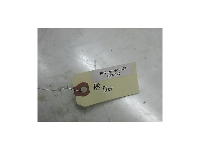 2009-2013 INFINITI G37 OEM RIGHT REAR PASSENGER SIDE INTERIOR DOOR HANDLE