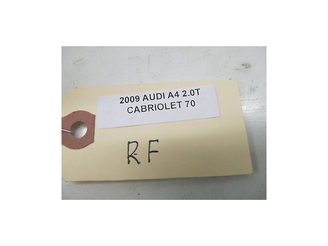 2009 AUDI A4 CABRIOLET 2.0T OEM RIGHT FRONT PASSENGER SIDE INTERIOR DOOR HANDLE