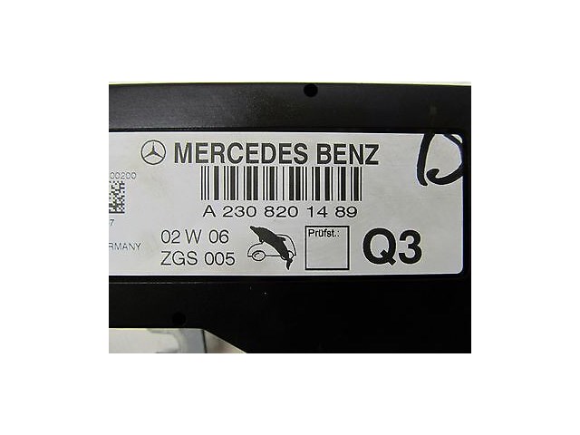 2003-2006 MERCEDES BENZ SL500R R230 OEM LEFT FRONT ANTENNA AMPLIFIER MODULE
