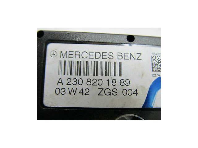 2004-2006 MERCEDES BENZ SL600 R230 OEM ANTENNA BOOSTER AMP AMPLIFIER MODULE