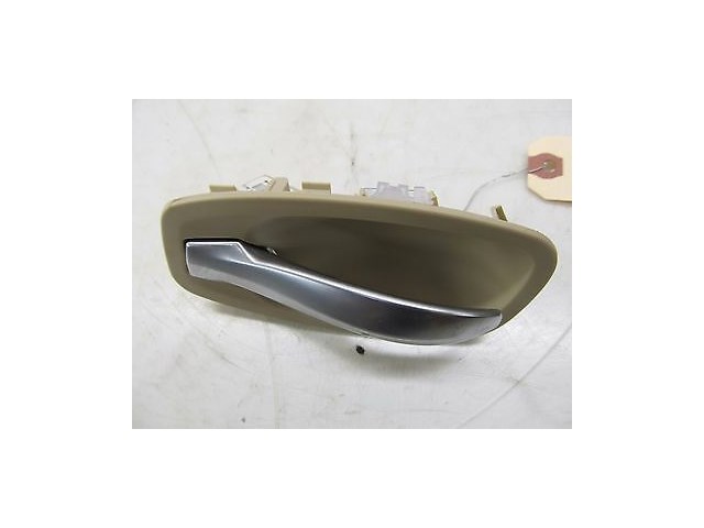 2008-2010 BMW 535i E60 OEM LEFT REAR INTERIOR DOOR HANDLE TAN AND CHROME 