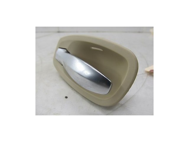 2008-2010 BMW 535i E60 OEM LEFT REAR INTERIOR DOOR HANDLE TAN AND CHROME 