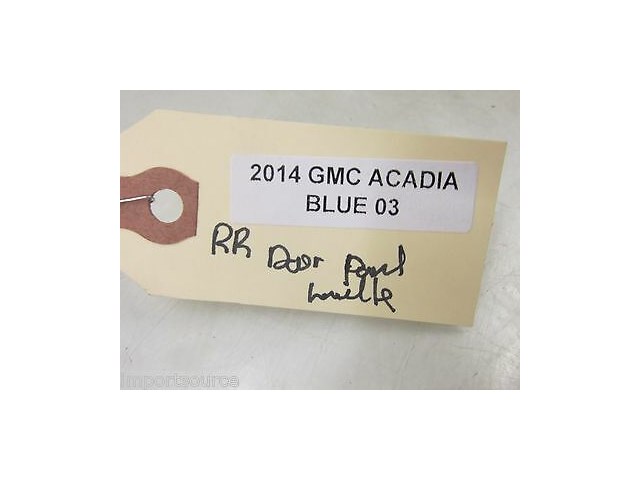 2013-2015 GMC ACADIA OEM RIGHT REAR PASSENGER INTERIOR DOOR HANDLE ANA92356