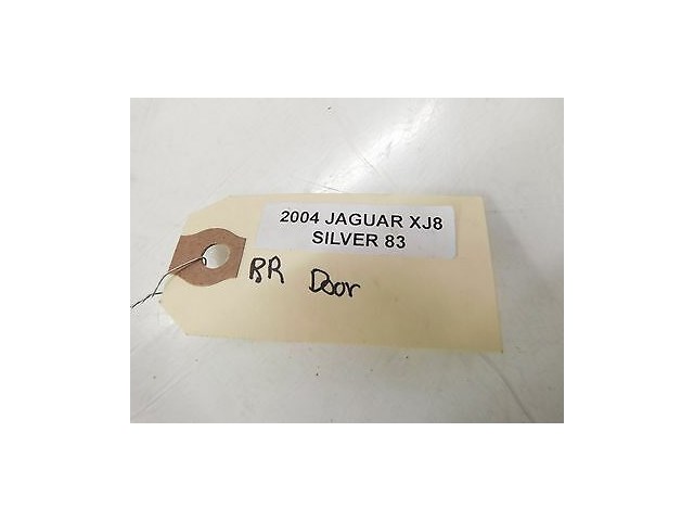 2004-2007 JAGUAR XJ8 X350 OEM RIGHT REAR SIDE INTERIOR DOOR HANDLE W/ TWEETER