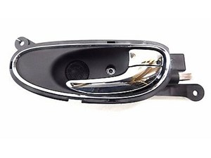 2004-2007 JAGUAR XJ8 X350 OEM RIGHT REAR SIDE INTERIOR DOOR HANDLE W/ TWEETER