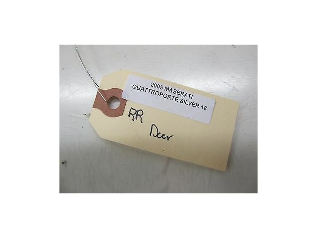 2004-2008 MASERATI QUATTROPORTE M139 OEM RIGHT REAR INTERIOR DOOR HANDLE CHROME