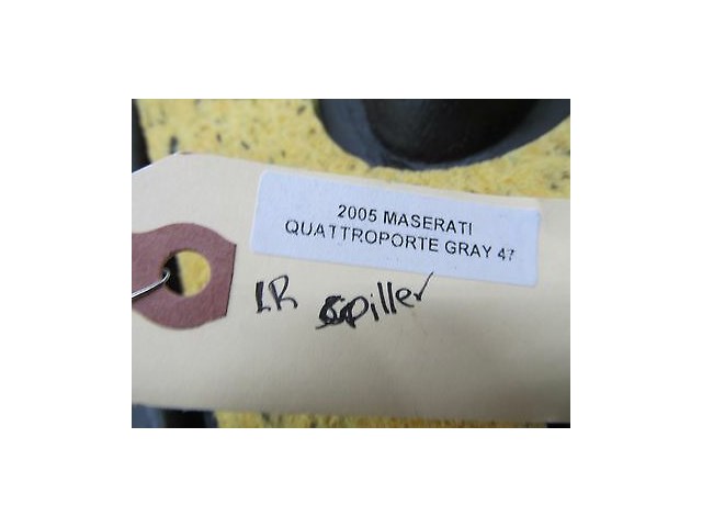 2004-2008 MASERATI QUATTROPORTE M139 OEM LEFT REAR LOWER C PILLAR TRIM COVER