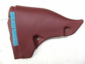 2004-2008 MASERATI QUATTROPORTE M139 OEM LEFT REAR C-PILLAR TRIM COVER LEATHER