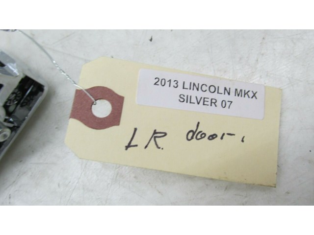 2011-2015 LINCOLN MKX OEM LEFT REAR DRIVER SIDE INTERIOR DOOR HANDLE  