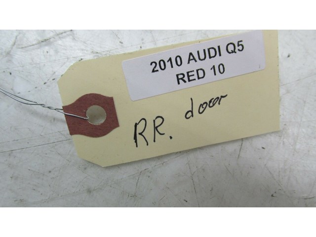 2009-2012 AUDI Q5 8R OEM RIGHT REAR PASSENGER INTERIOR DOOR HANDLE     