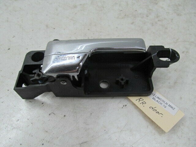 2010-2012 LINCOLN MKZ OEM RIGHT REAR PASSENGER SIDE INTERIOR DOOR HANDLE