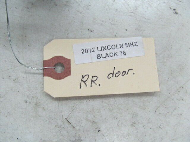2010-2012 LINCOLN MKZ OEM RIGHT REAR PASSENGER SIDE INTERIOR DOOR HANDLE