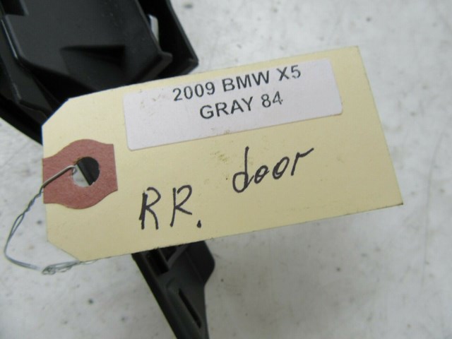 2007-2010 BMW X5 E70 OEM RIGHT REAR PASSENGER SIDE DOOR INTERIOR DOOR HANDLE