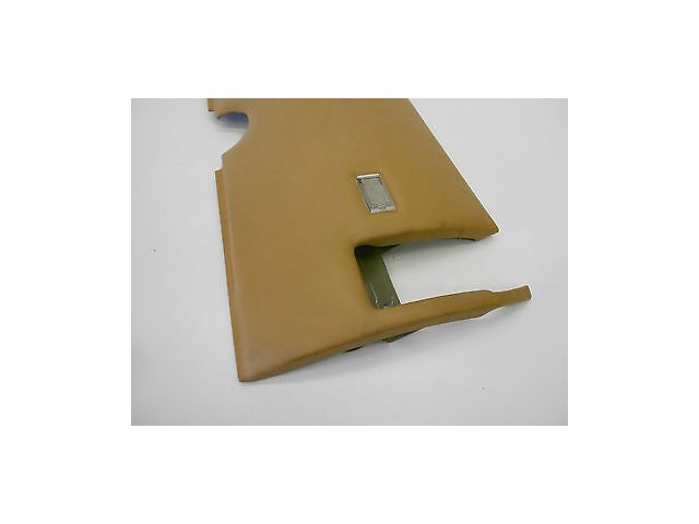 1989 BENTLEY TURBO R OEM LEFT SIDE UNDER STEERING WHEEL DASH TRIM COVER LEATHER