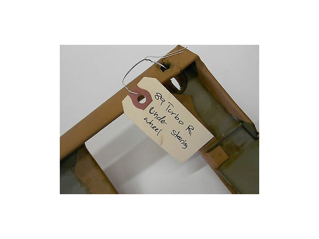 1989 BENTLEY TURBO R OEM LEFT SIDE UNDER STEERING WHEEL DASH TRIM COVER LEATHER