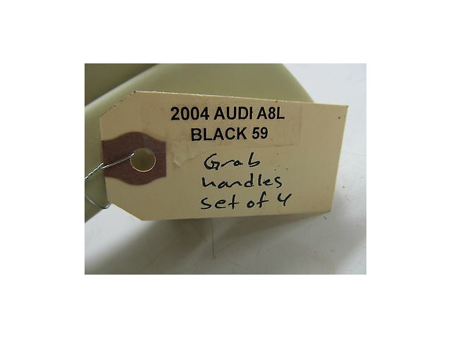2004-2006 AUDI A8 L QUATTRO D3 OEM CEILING GRAB HANDLE SET OF FOUR(4)