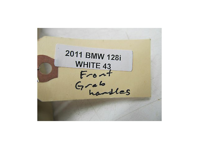 2011-2013 BMW 128i E82 OEM FRONT INTERIOR GRAB HANDLES BEIGE