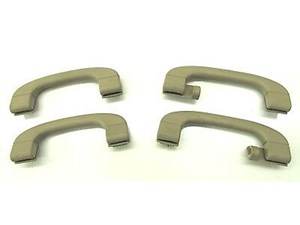  2008-2010 BMW 535i E60 OEM INTERIOR ROOF GRAB HANDLE COMPLETE SET OF 4 BEIGE