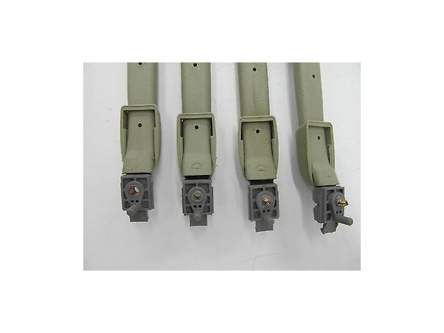 2003-2004 INFINITI M45 OEM GRAB HANDLE SET OF FOUR TAN COLOR GRAB BARS