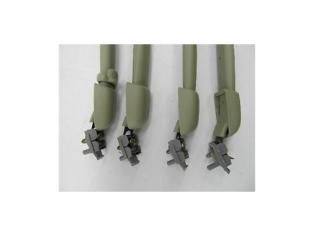 2003-2004 INFINITI M45 OEM GRAB HANDLE SET OF FOUR TAN COLOR GRAB BARS