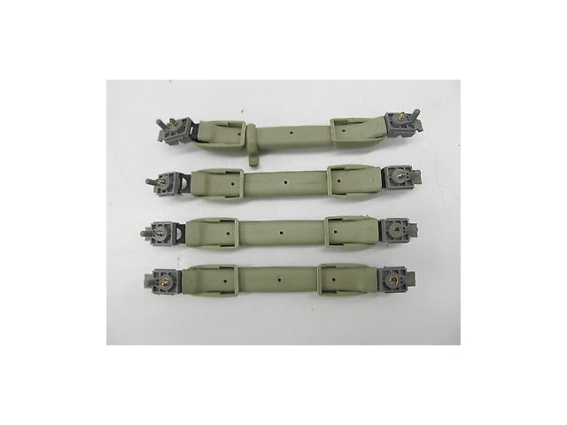 2003-2004 INFINITI M45 OEM GRAB HANDLE SET OF FOUR TAN COLOR GRAB BARS