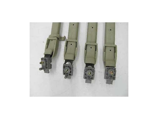 2003-2004 INFINITI M45 OEM GRAB HANDLE SET OF FOUR TAN COLOR GRAB BARS