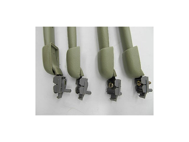 2003-2004 INFINITI M45 OEM GRAB HANDLE SET OF FOUR TAN COLOR GRAB BARS